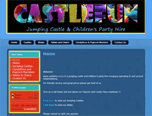 Tablet Screenshot of castlefun.co.za